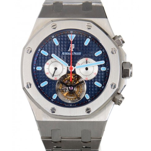 Audemars Piguet Royal Oak Tourbillion Blue Dial Stainless Steel Men's Watch 25977STOO1205ST01 watches