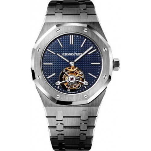 Audemars Piguet Royal Oak Tourbillion Blue Dial Steel Men's Watch 26510STOO1220ST01 watches