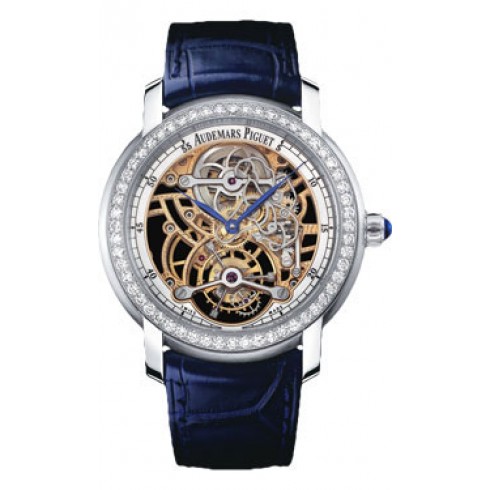 Audemars Piguet Skeleton Tourbillon Diamond Platinum 950 Ladies Watch 26357PT.ZZ.D028CR.01 watches