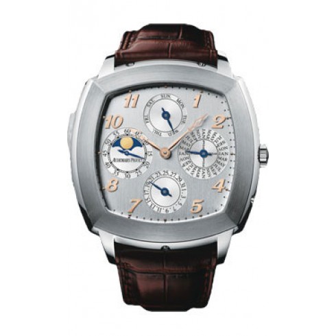 Audemars Piguet Tradition Perpetual Calendar Minute Repeater Silver Dial Men's Watch 26052BCOOD092CR01 watches