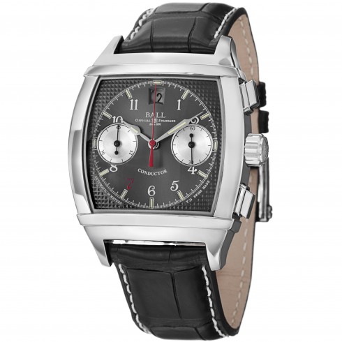 Ball Conductor Chronograph II Automatic Grey Dial Men's Watch CM2068D-LJ-GY watches
