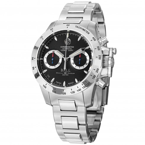 Ball Engineer Automatic Chronograph Black Dial Men's Watch CM2098C-SCJ-BK watches