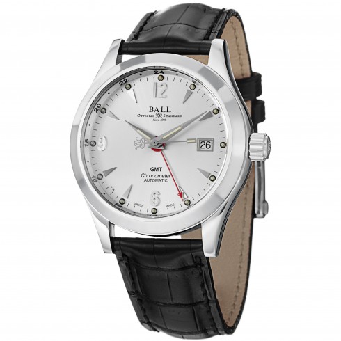 Ball Engineer II Ohio GMT Automatic Silver Dial Men's Watch GM1032CL2CJSL1 watches