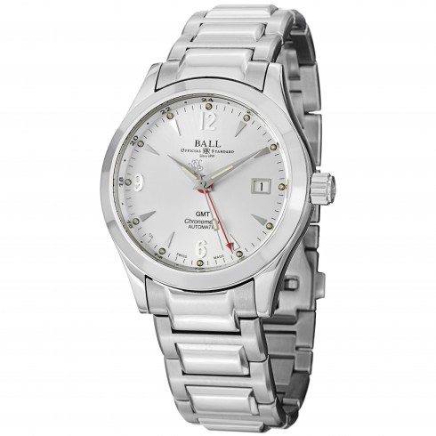 Ball Engineer II Ohio GMT Automatic Silver Dial Men's Watch GM1032C-S2CJ-SL watches