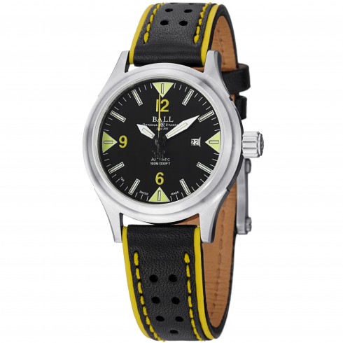 Ball Fireman Automatic Black Dial Leather Mens Watch NL2088D-LJ-BKYE watches