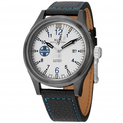 Ball Fireman Automatic Silver Dial Leather Men's Watch NM1092C-L3J-SLB watches