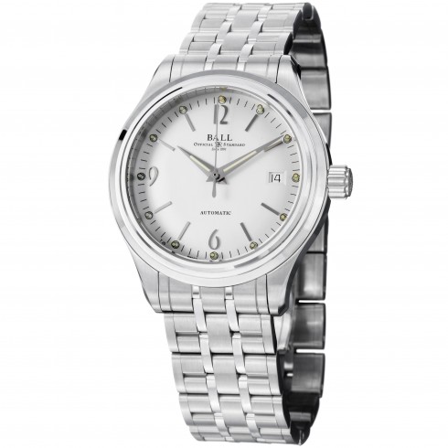 Ball Train Streamliner Automatic Silver Dial Steel Men's Watch NM1060D-SJ-WH watches