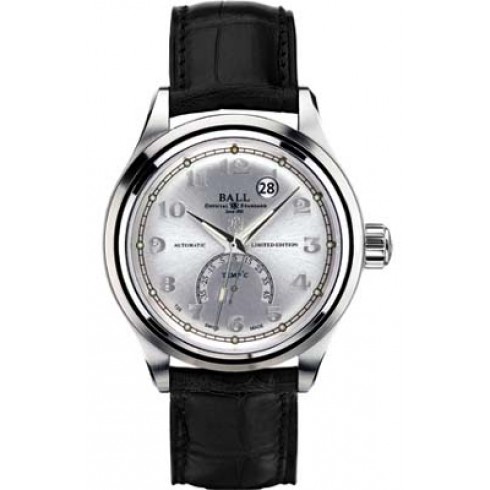 Ball Trainmaster Celsius Automatic Silver Dial Leather Men's Watch NT1050D-LJ-SLC watches