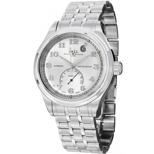 Ball Trainmaster Fahrenheit Automatic Silver Dial Men's Watch NT1050D-SJ-SLF watches