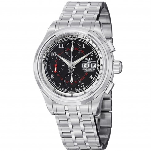 Ball Trainmaster Pulse Meter Automatic Black Dial Men's Watch CM1010D-SCJ-BK watches