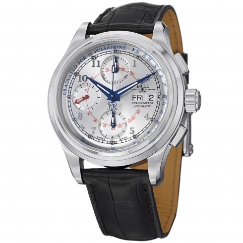 Ball Trainmaster Pulse Meter Automatic Silver Dial Men's Watch CM1010D-LCJ-SL watches