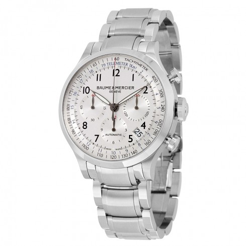 Baume and Mercier Capeland Silver Dial Automatic Men's Watch 10064 watches