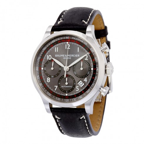 Baume and Mercier Capeland Chronograph Grey Dial Men's Watch 10003 watches