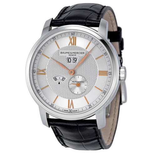 Baume and Mercier Classima Silver Dial Stainless Steel Men's Watch 10038 watches