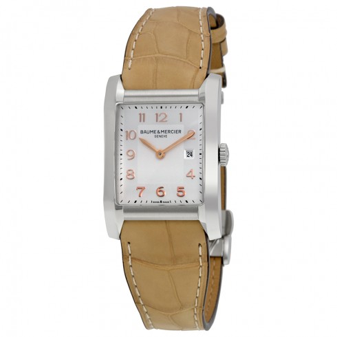 Baume and Mercier Hampton Silver Dial Stainless Steel Ladies Watch 10081 watches
