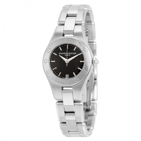Baume and Mercier Linea Black Dial Ladies Watch 10010 watches