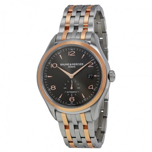 Baume Et Mercier Clifton Black Dial Two-Tone Stainless Steel Men's Watch 10210 watches