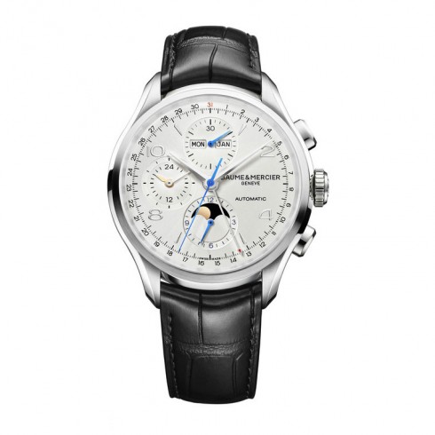 Baume et Mercier Clifton Silver Dial Chronograph Automatic Men's Watch 10278 watches