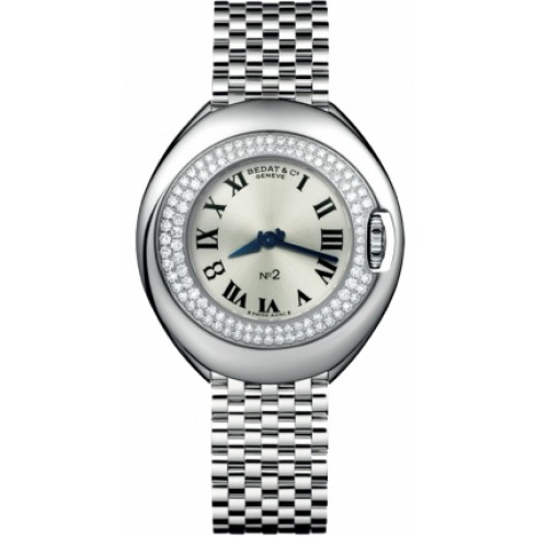 Bedat No 2 Silver Dial Stainless Steel Diamond Unisex Watch 228.031.600 watches