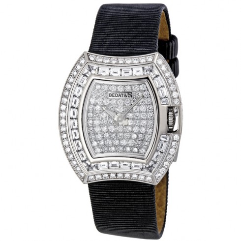 Bedat No. 3 Diamond 18k White Gold Ladies Watch 324.550.000 watches