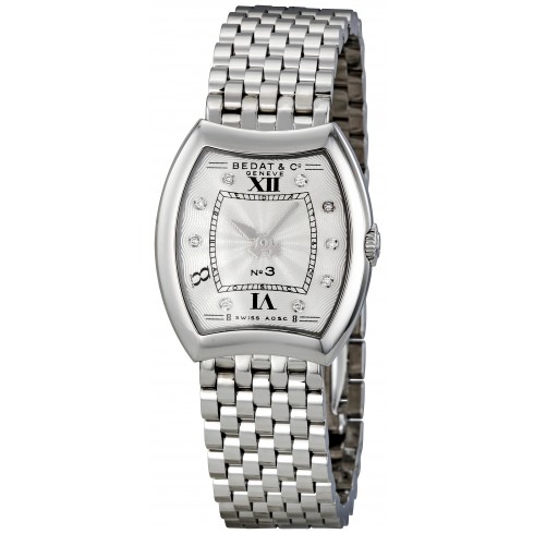 Bedat No. 3 Diamond Steel Ladies Watch 304.011.109 watches