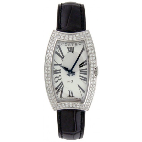 Bedat No. 3 Diamond Steel Ladies Watch 384.030.600 watches