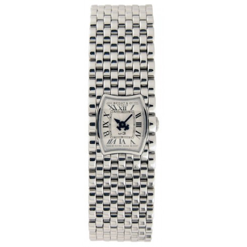 Bedat No 3 Silver Dial Stainless Steel Ladies Watch 308.011.100 watches