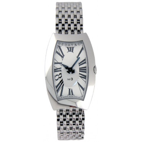 Bedat No. 3 Silver Dial Steel Ladies Watch 384.011.600 watches
