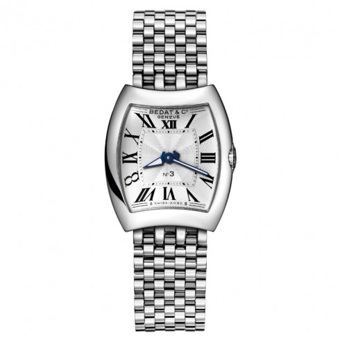 Bedat No. 3 Silver Dial Stainless Steel Ladies Watch 316.011.100 watches