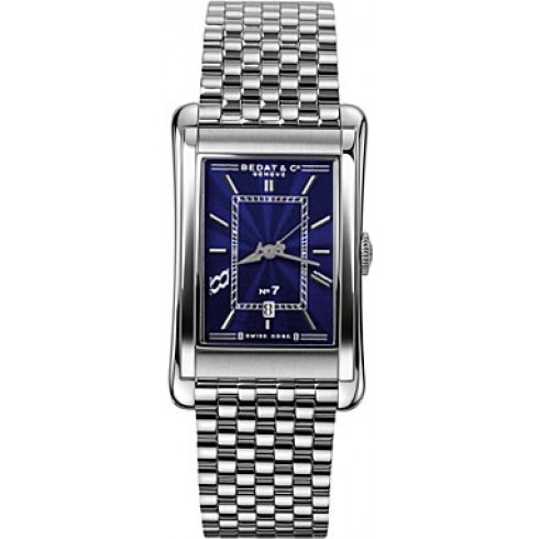 Bedat No. 7 Blue Dial Silver Stainless Steel Automatic Men's Watch 718.011.520 watches