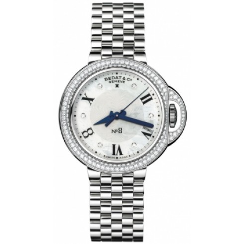 Bedat No 8 Mother of Pearl Diamond Dial Automatic Unisex Watch 828.041.909 watches