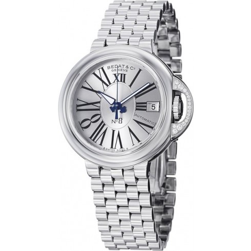 Bedat No 8 Silver Dial Stainless Steel Automatic Ladies Watch 828.021.601 watches