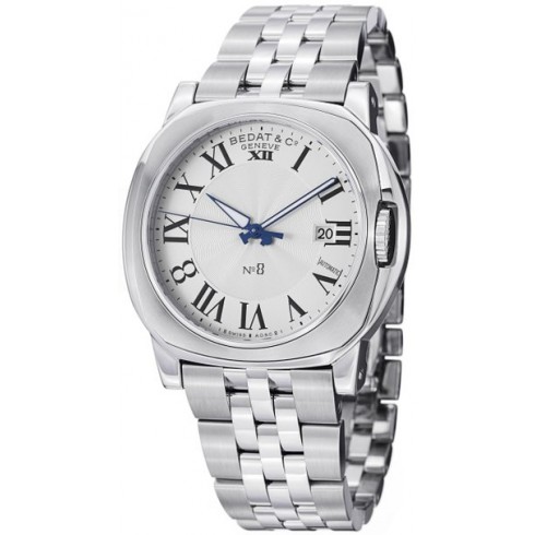 Bedat No. 8 Silver Dial Stainless Steel Automatic Men's Watch 888.011.100 watches