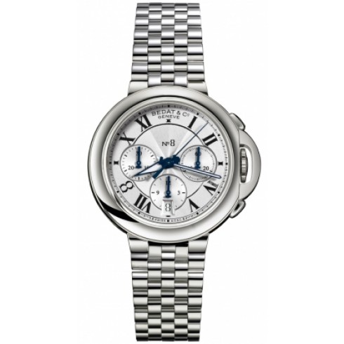 Bedat No. 8 Silver Dial Stainless Steel Automatic Unisex Watch 830.011.101 watches