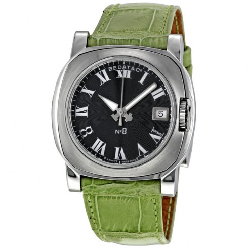 Bedat No. 8 Steel Green Ladies Watch 838.010.300 watches