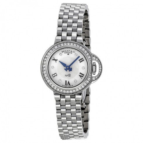 Bedat No. 8 Diamond Mother of Pearl Guilloche Dial Ladies Watch 827.041.909 watches