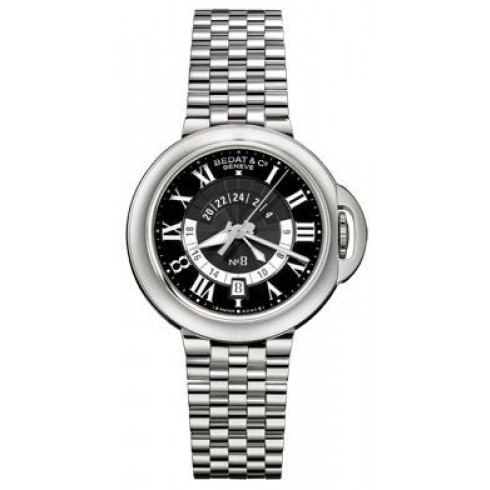 Bedat No.8 Black Dial Stainless Steel Automatic Ladies Watch 832.011.300 watches