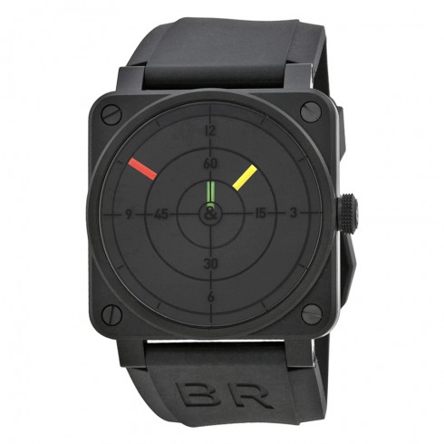 Bell and Ross Aviation Radar Black Dial Mechanical Men's Watch BR0392-RADAR watches