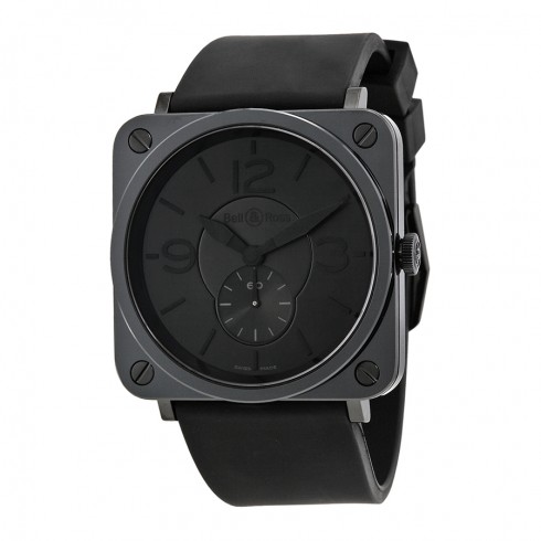 Bell and Ross Phantom Black Dial Ceramic Men's Watch BRS-BLC-PH/SBR watches