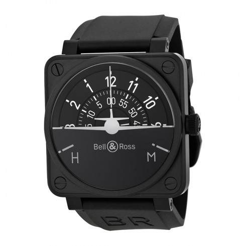 Bell and Ross Turn Coordinator Automatic Black Dial Men's Watch BR0192-TURNCOOR watches