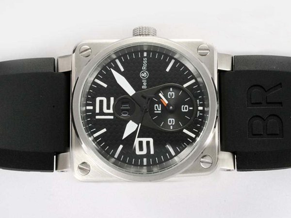 Bell Ross BR01-92 BR01-92-BD-B-V-27 42x42mm Automatic Black Dial Watch watches