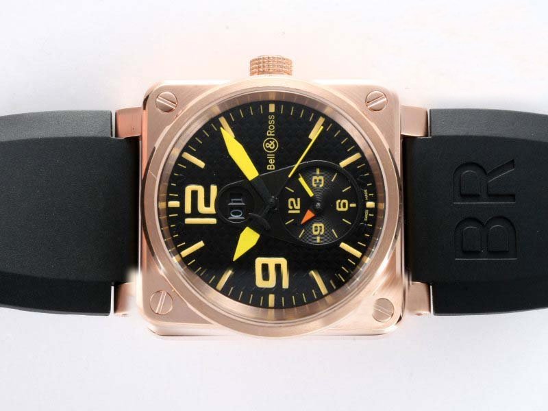 Bell Ross BR01-92 BR01-92-BD-B-V-27 46x46mm Black Dial Automatic Watch watches