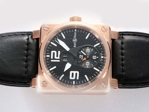 Bell Ross BR01-92 BR01-92-BD-B-V-27 Automatic Square Black Dial Watch watches