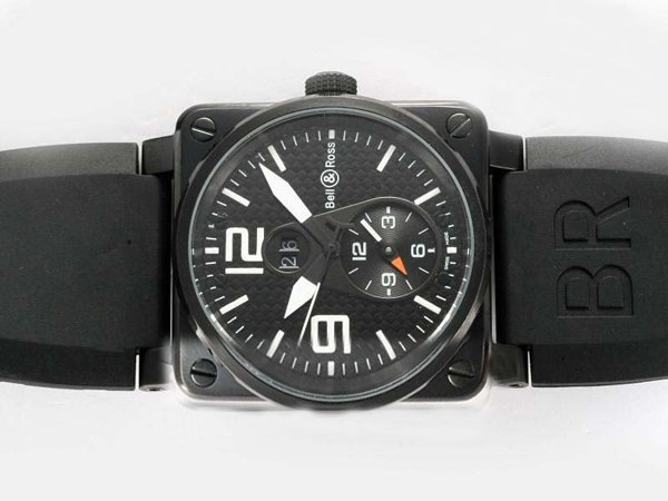 Bell Ross BR01-92 BR01-92-BD-B-V-27 Black Dial PVD Case PVD Bezel Watch watches