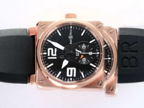 Bell Ross BR01-92 BR01-92-BD-B-V-27 Square Black Dial Automatic Watch watches