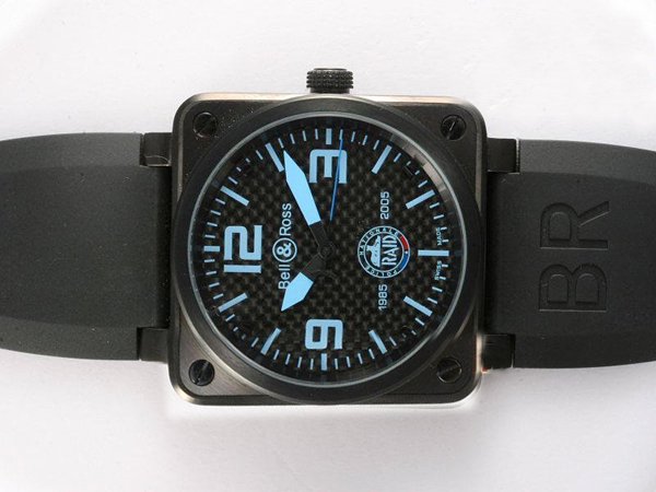 Bell Ross BR01-92 BR01-92 Black PVD Bezel PVD Case Black Dial Watch watches