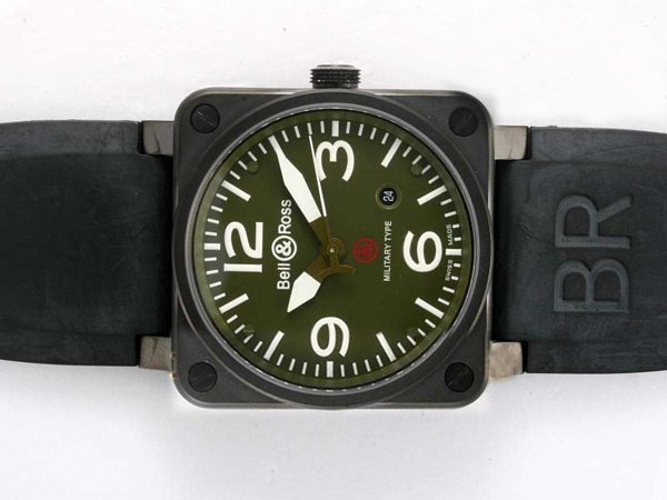 Bell Ross BR01-94 Limited editions BR01-92 42x42mm Green Dial Automatic Watch watches