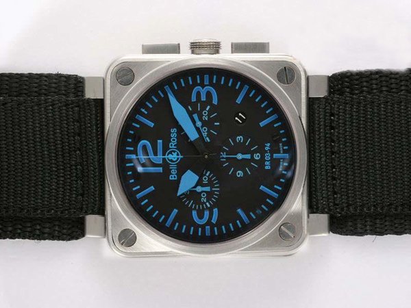 Bell Ross BR01-94 Titanium BR01-94 Black 42x42mm Black Dial Watch watches