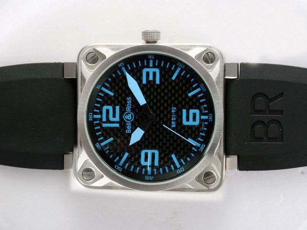 Bell Ross BR01-94 Titanium BR01-94 Titanium Black Automatic 46x46mm Midsize Watch watches