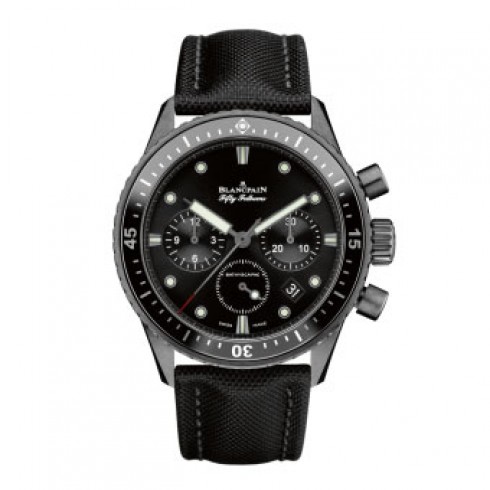 Blancpain Bathyscaphe Chronographe Flyback Black Dial Automatic Men's Watch 5200-0130-52A watches